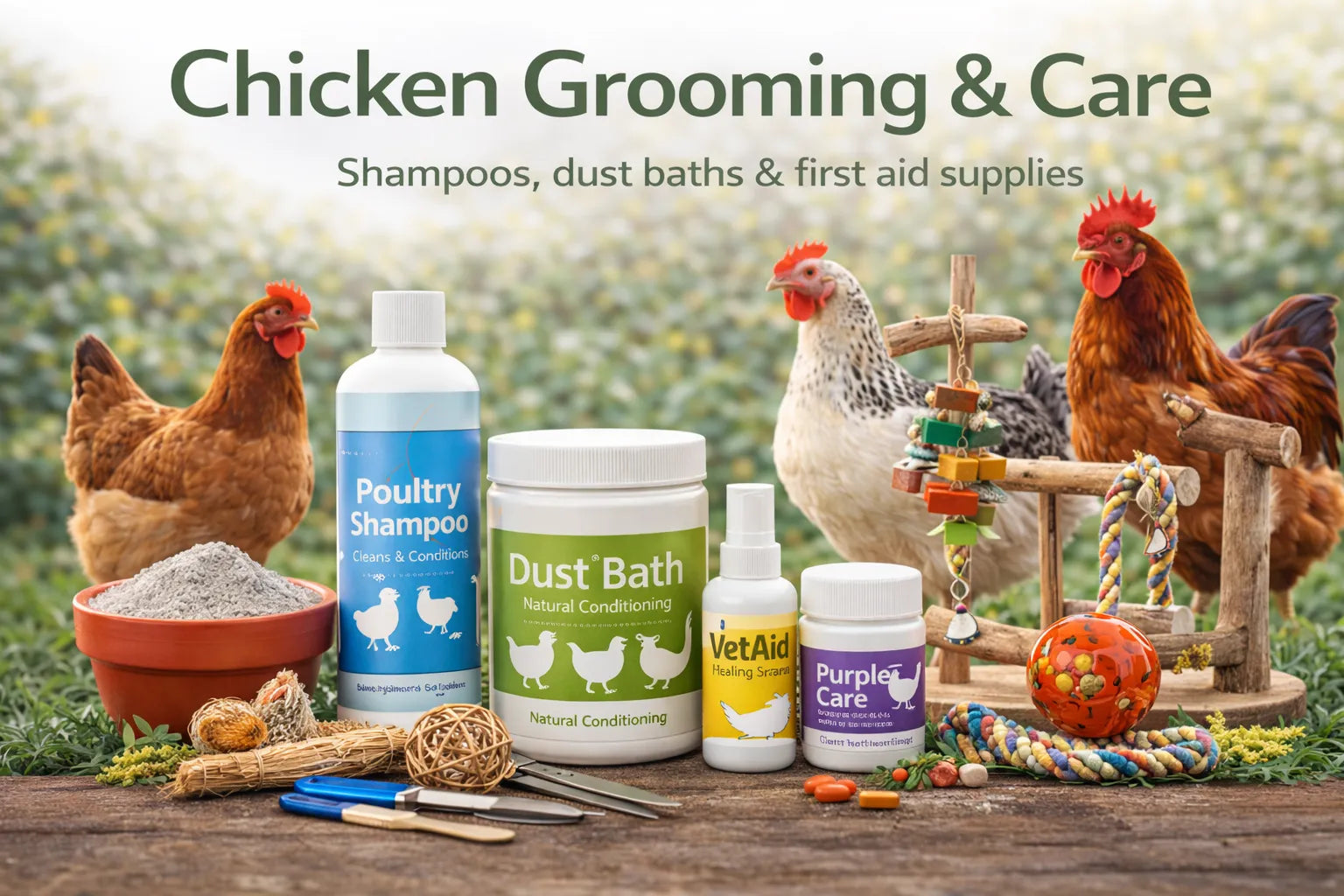 Chicken Grooming & Care