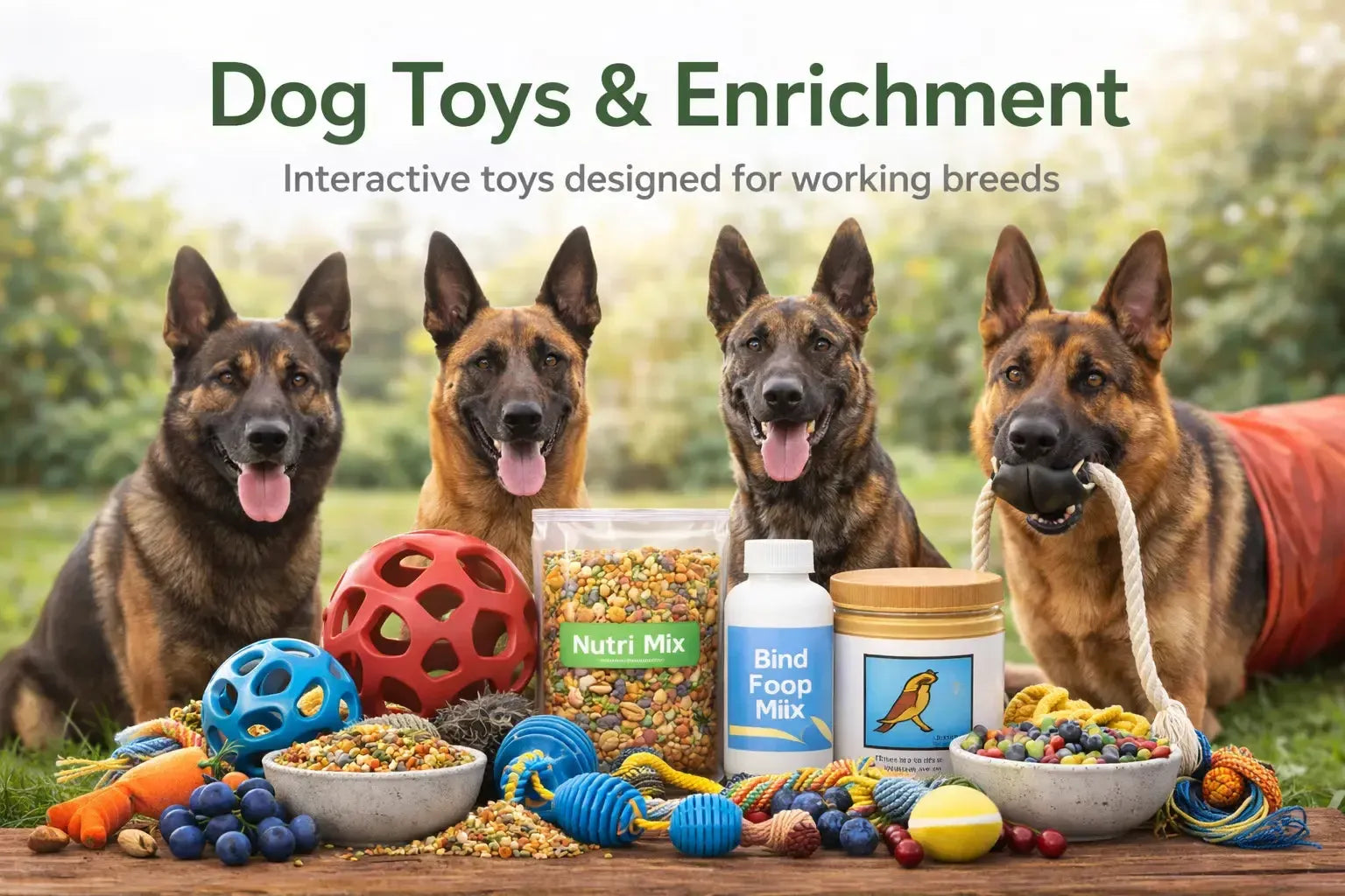 Dog Toys & Enrichment