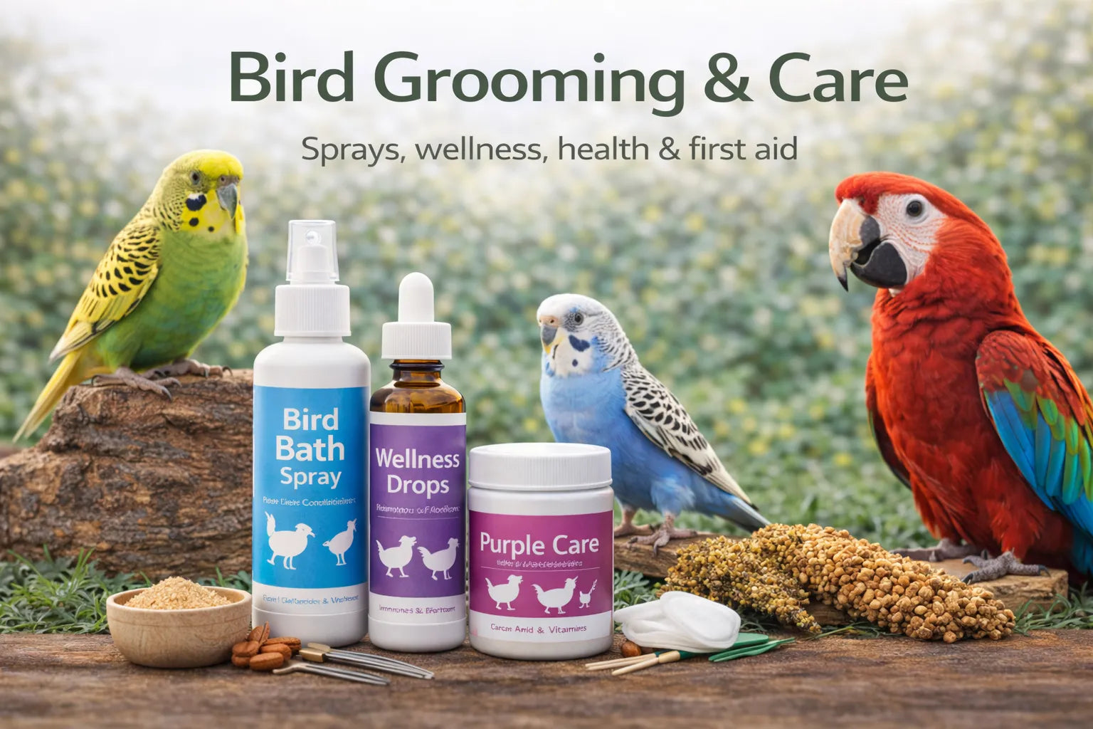 Bird Grooming & Care