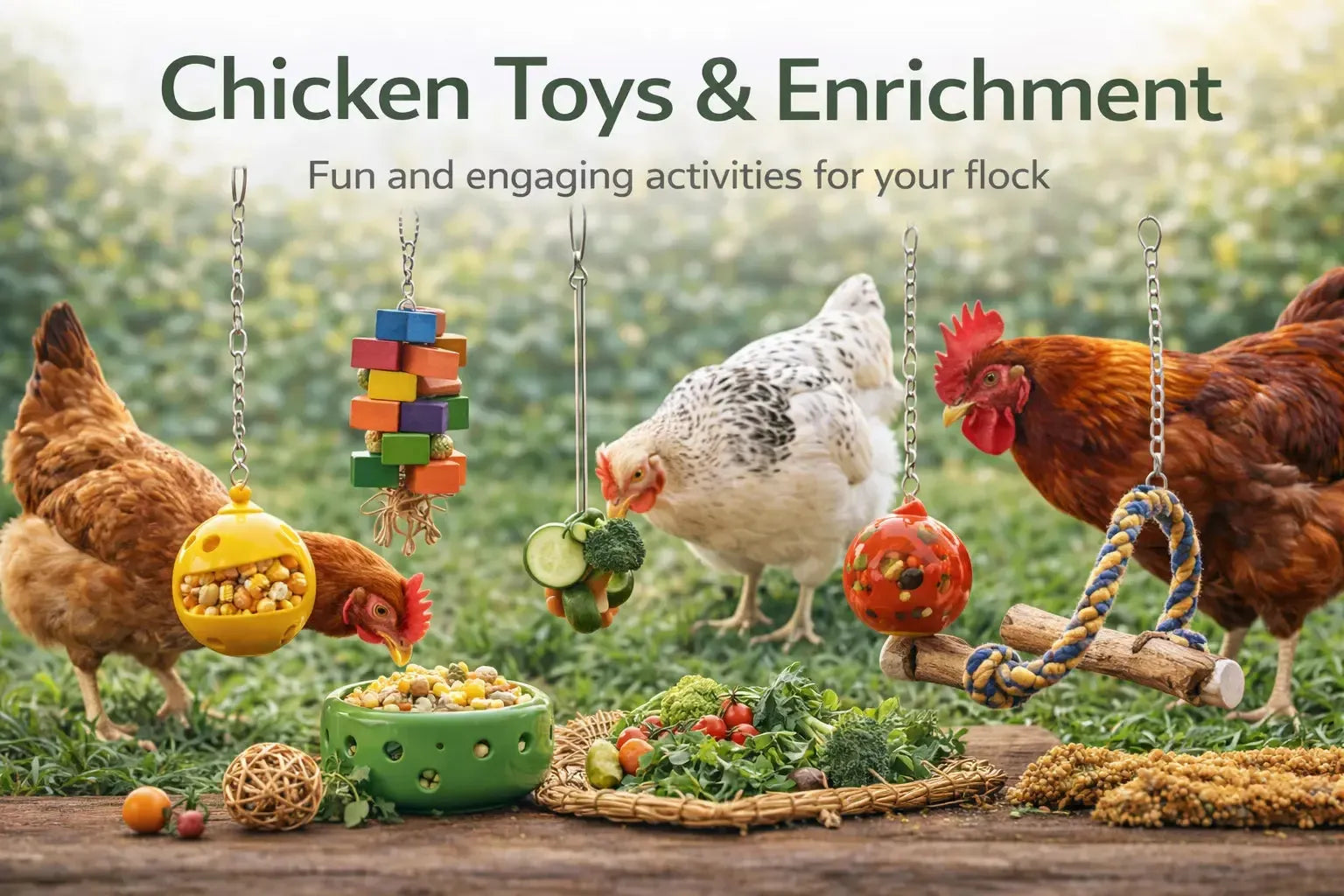 Chicken Toys & Enrichment
