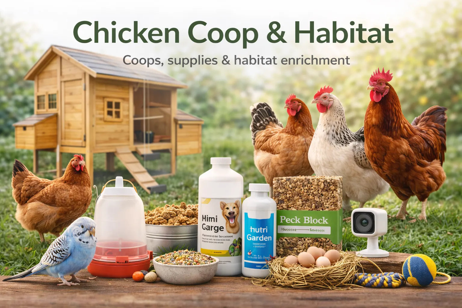 Chicken Coop & Habitat