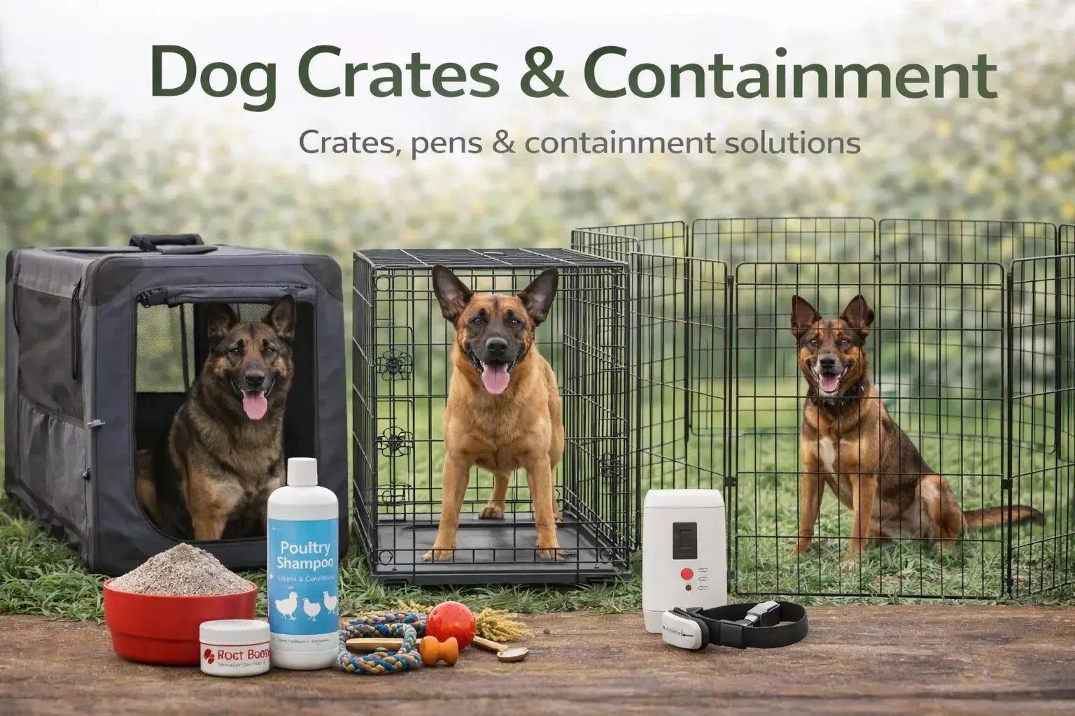 Dog Crates & Containment