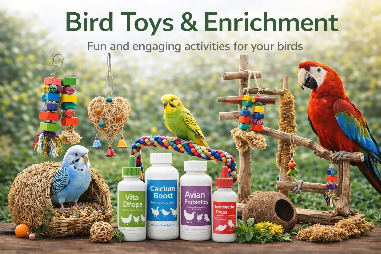 Bird Toys & Enrichment