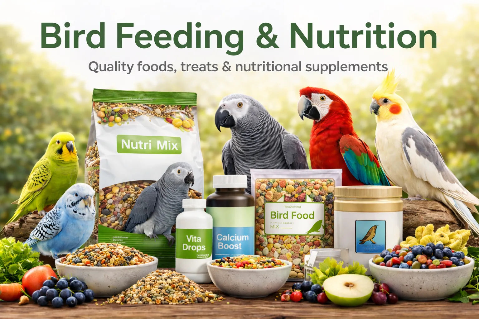 Bird Feeding & Nutrition
