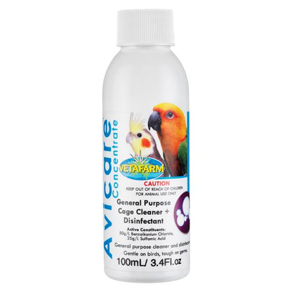 Vetafarm Avicare | Bird Cage Disinfectant & Habitat Cleaner