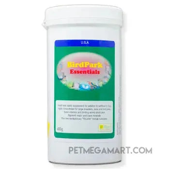 BirdPark Essentials  Super concentrated Vitamins for large breeders, Zoos and Bird parks 400g size