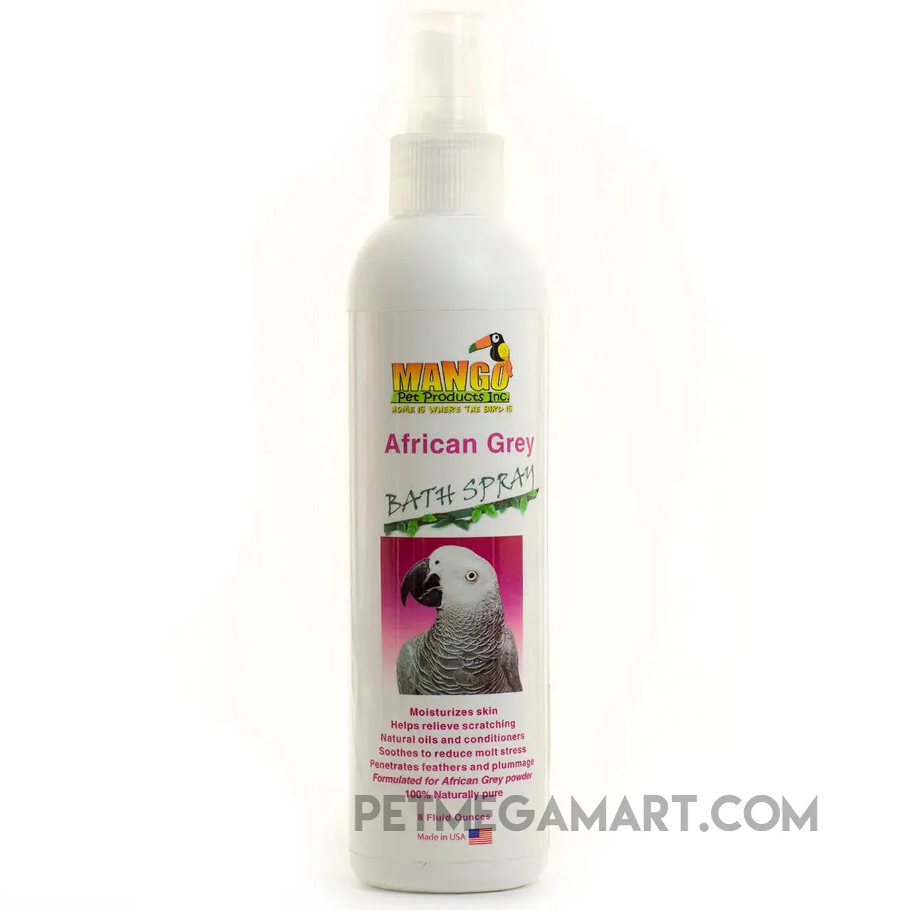 Mango African Grey Bath Spray