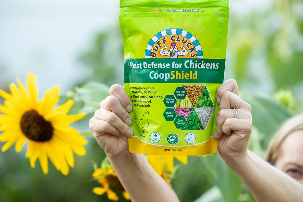 Buff Clucks CoopShield Herbal Pest Defense for Chickens