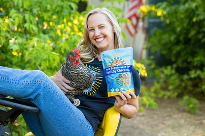 Buff Clucks Herb Supplement for Backyard Chickens