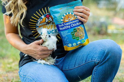 Buff Clucks Herb Supplement for Backyard Chickens