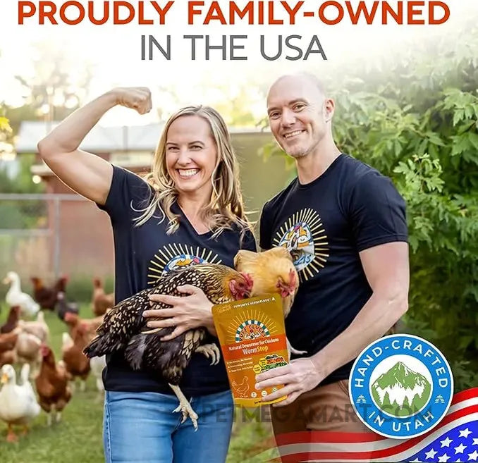Buff Clucks WormStop for Chickens - 8 oz