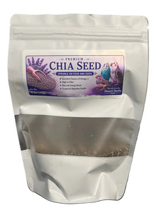 Desert Herbs Chia Seed for Birds – Omega-3 & Fiber Supplement
