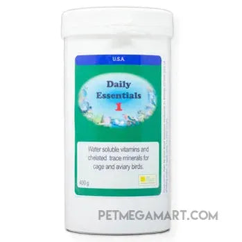 Daily Essentials 1 Daily Vitamins for Birds that you put in their drinking water 400 gram size