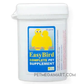 EasyBird Complete Pet Supplement one easy to use mixture of the needed supplements for Birds 50 gram size
