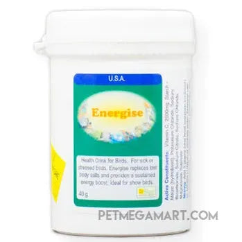 Energise health drink for Birds also when sick or stressed 40 gram size