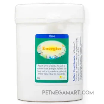 Energise health drink for Birds also when sick or stressed 80 gram size