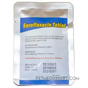 Enrofloxacin 10 mg tablets