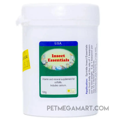 Insect Essentials vitamins for insect eating birds