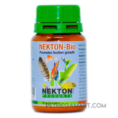 Protein-enriched food supplement to ensure good feather growth