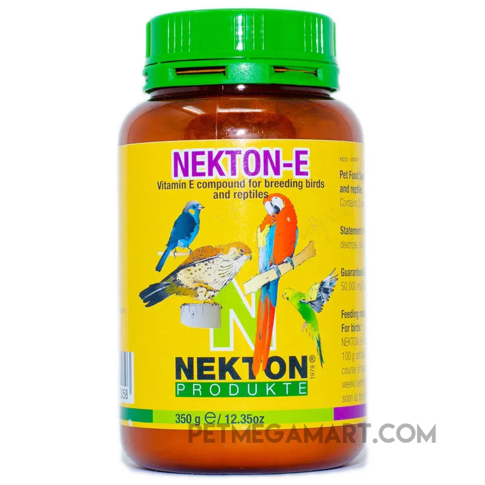 Vitamin E supplement for pets as aid to good health and increased fertility