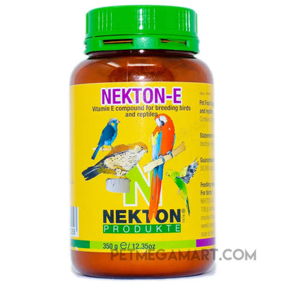 Vitamin E supplement for pets as aid to good health and increased fertility