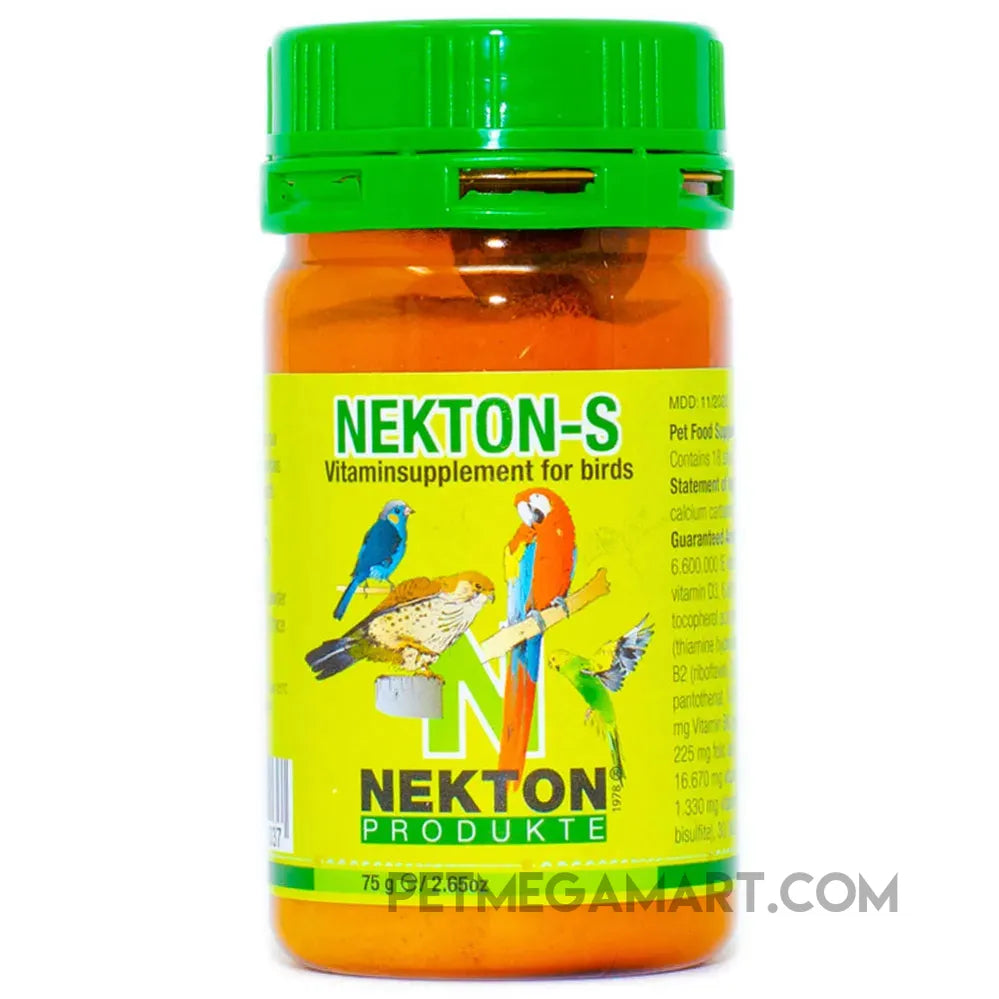 Multi-vitamin supplement enriched with amino acids and trace elements for all cage birds