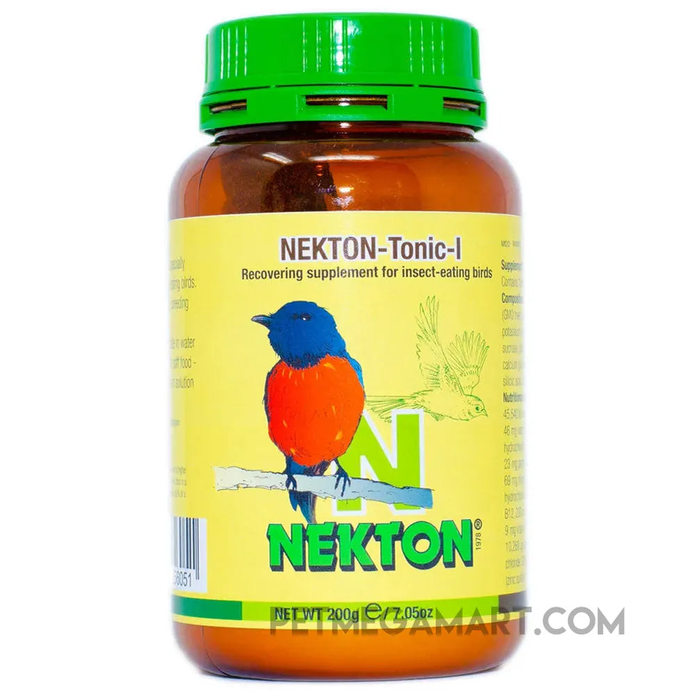 High-grade tonic individually attuned to the needs of insect eating birds.