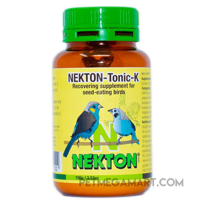 High-grade tonic individually attuned to the needs seed-eating birds.