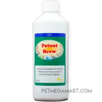 Potent Brew for Birds  Live liquid probiotic 500ml size