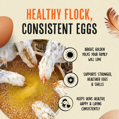 Roosty’s Gold Dust Daily Egg Booster for Chickens