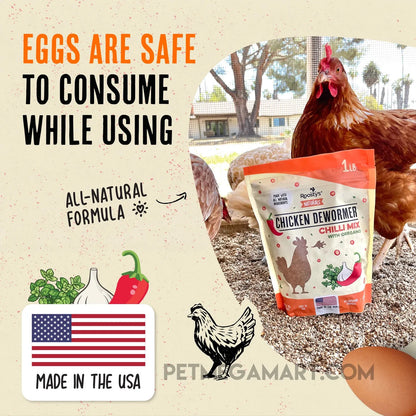 Roosty's Flock Armor Daily Worm Defense for Chicken Gut Health