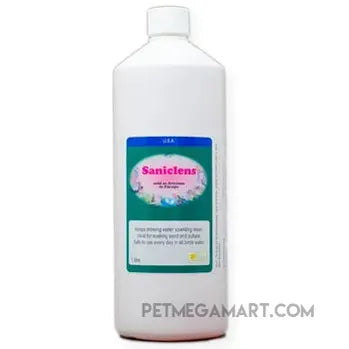 Saniclens for Birds help keep drinking water clean and free of bacteria 1 liter size