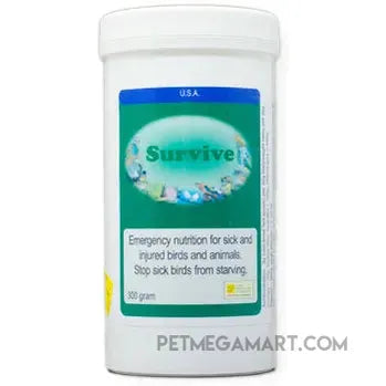 Survive emergency nutrition for sick and injured Birds 300 gram size