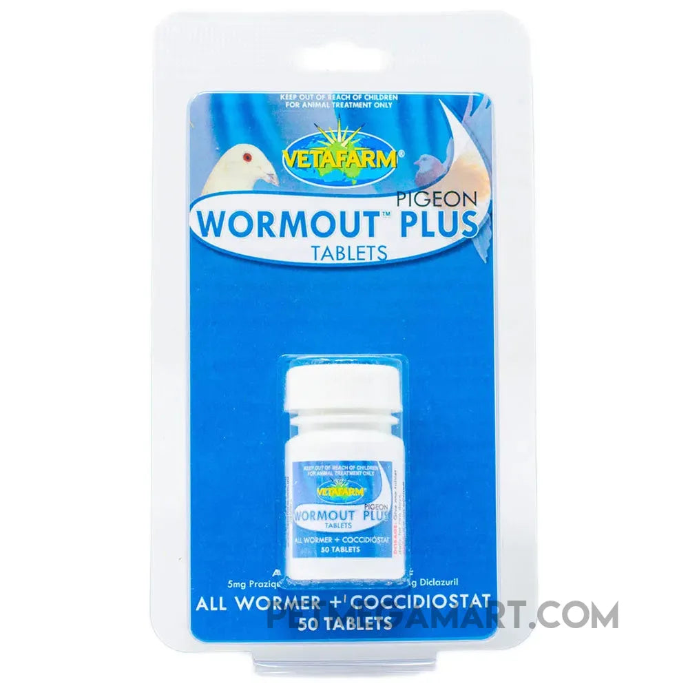 Wormout Plus Tablets for Pigeons