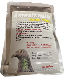 Amoxicillin 10% for Birds – Avian Antibiotic